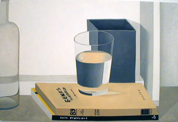 Nathalie Du Pasquier, oil on canvas, 2004.