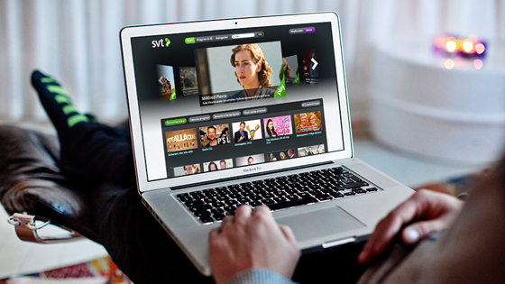 SVT Play, TV on-demand. Brand, web and mobile services, 2009– ongoing.